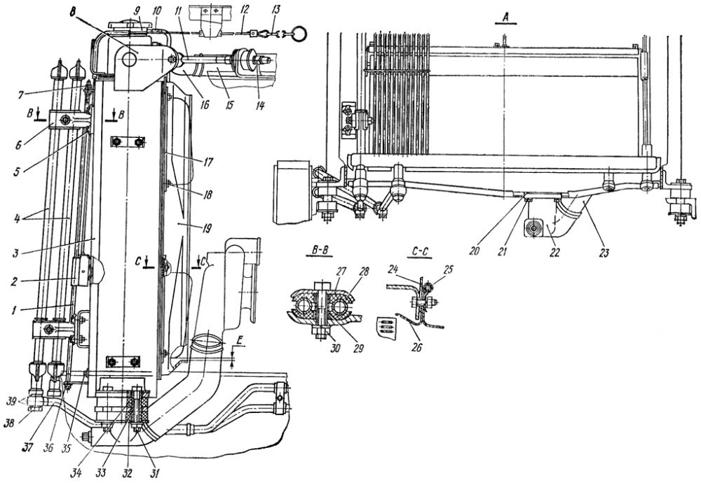 Ремонт водяного и масляного радиаторов