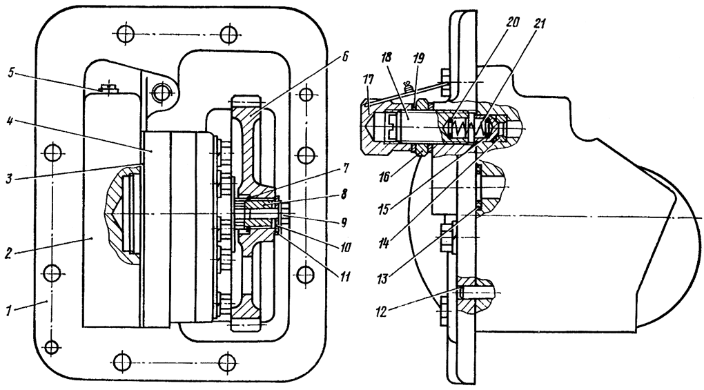 Насос масляным с фланцем Насос масляным с фланцем