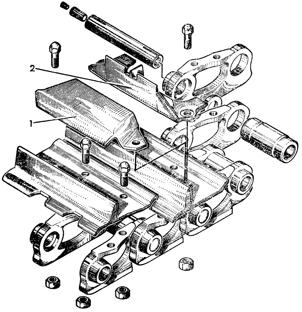 Установка асфальтоходных башмаков и шпор для ледяных дорог Установка асфальтоходных башмаков и шпор для ледяных дорог