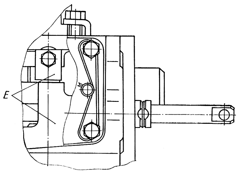 Маркировка направляющих пластин рейки и блока насоса Маркировка направляющих пластин рейки и блока насоса